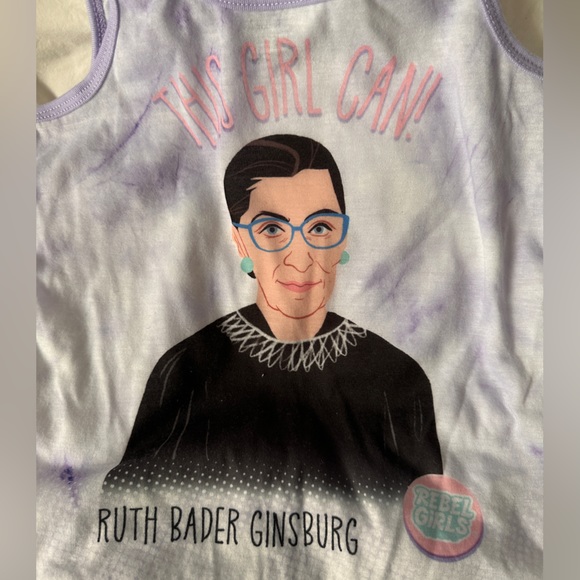 Ruth Bader Ginsberg Girls Pajamas - Picture 2 of 5